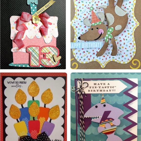 Cricut Set Birthday Bash 700 Images Scrapbook Cards & Birthday Decor - Picture 10 of 13